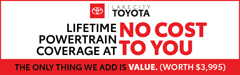 Lifetime Powertrain – No Cost to You | Lake City Toyota