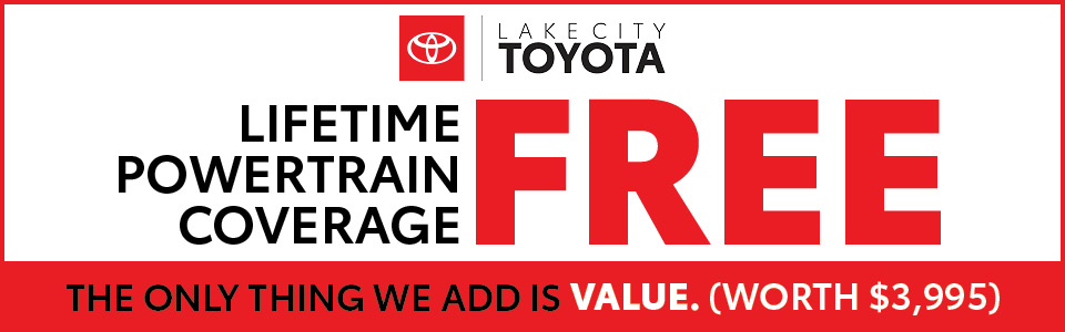 Lifetime Powertrain – FREE | Lake City Toyota